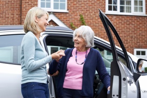 Volunteer Driver helping with Senior Citizen Transportation