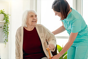 senior with Senior Care In Northern Virginia